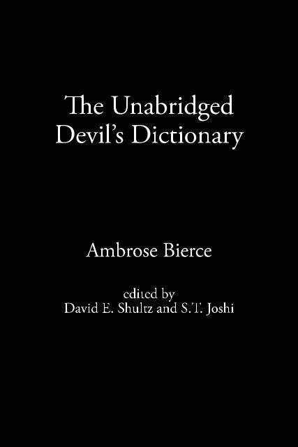 The Unabridged Devil's Dictionary - Blogs@Baruch